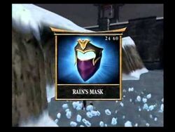 Rain's mask