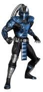 Cyber Sub-Zero in his retro costume