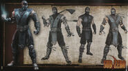 MK 2011 Artbook - Sub-Zero