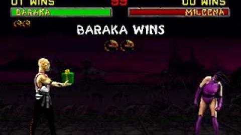 Mortal Kombat II - Baraka Friendship