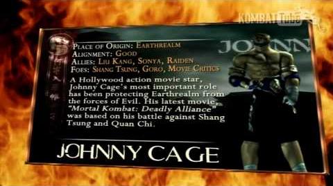 Johnny Cage Bio Kard