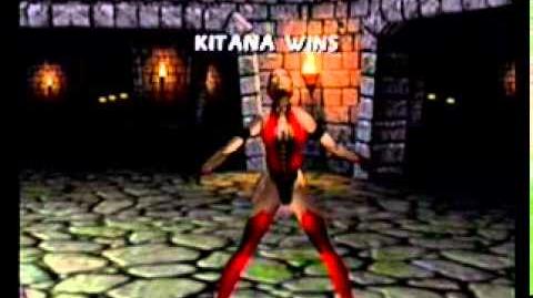 Mortal Kombat Gold - Kitana Fatality 1