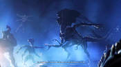 Shokan Xenomorph appears in the Alien's arcade ending as a cameo in Mortal Kombat X