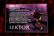 Sektor's Bio Kard