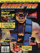 Sub-Zero on the cover of Game Pro with MK3 attire.