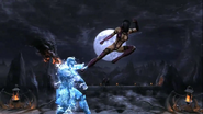 Sub-Zero using the Icy Counter in early trailers of MK 2011