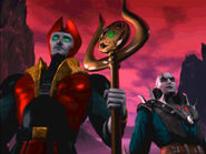 Shinnok and Quan Chi in MK4.