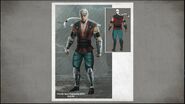 Concept art of Fujin that is featured in Mortal Kombat X.