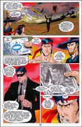 The younger Sub-Zero as he first appears, temporarily wearing a casual suit in the official Collector's Edition MKII comic