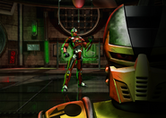 Cyrax and Sektor in Main Menu Screen