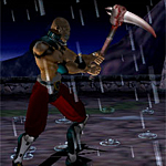 Baraka's Razor Cane as it appears in the game.