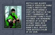 Reptile's MKII Ending - Part 1