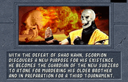 Scorpion's Mortal Kombat II Ending - Part 2