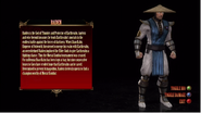 MK 2011 Raiden's Character Bio