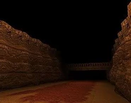 A stone bridge is part of the lost city of Sin-Kiang that is now being excavated.