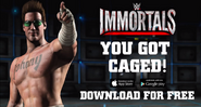 Johnny Caged Announced in WWE Immortals