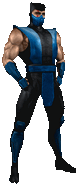 Turk as Kuai Liang, the younger Sub-Zero in MK4