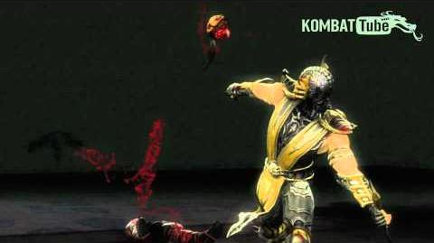 Mortal Kombat (2011) - Scorpion Fatality 1