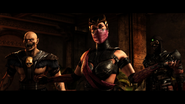 Mileena Kahnum, Ermac and a Tarkata.