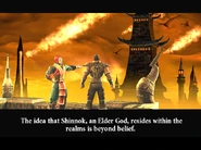 Taven is deceived by Shinnok into entering his Spire