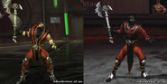 Ermac's Axe in MK: Armageddon