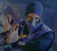 Percy Brown as Rain in Mortal Kombat Conquest