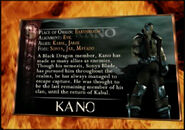 Kano's Bio Kard