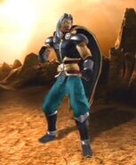 Fujin's alternate costume in Armageddon