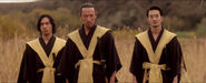 Hanzo's father and clansmen in Mortal Kombat: Legacy.