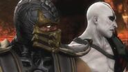 Scorpion and Quan Chi in the Netherrealm