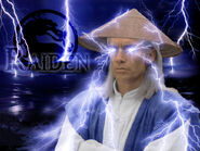 Raiden's Mortal Kombat: Conquest Wallpaper