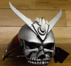 Shao Kahn helmet from Mortal Kombat 11 - Earthrealm Monarch