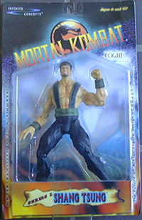 NEW SHANG TSUNG MORTAL KOMBAT INFINITE CONCEPTS 2000 SERIES 1 GAME FIGURE! a4