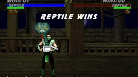 Ultimate Mortal Kombat 3 - Reptile Friendship