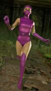 Full body and close up of Mileena