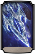 The Ice Dagger Equipment Kard from Mortal Kombat mobile, when fused to Tier X.