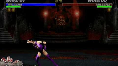 Ultimate Mortal Kombat 3 - Mileena Fatality 2