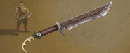 The Machete as it was intended to be wielded by Kai