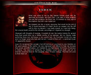 Jarek's bio from the MK Armageddon website.