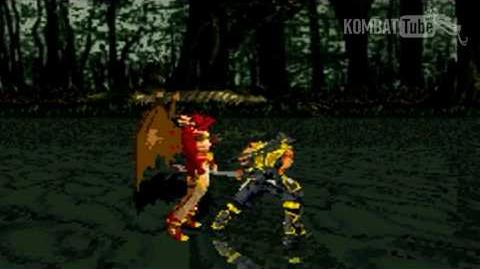 Mortal Kombat: Tournament Edition - Scorpion Weapon Fatality