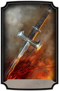 Datusha, Bane of the Moroi. As a Equipment Card in the Mortal Kombat Mobile.