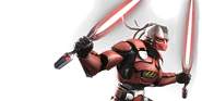 Sektor with his Energy Swords