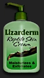 The Lizarderm skin lotion.