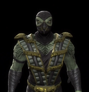 Reptile's Alternate Costume in MK 2011