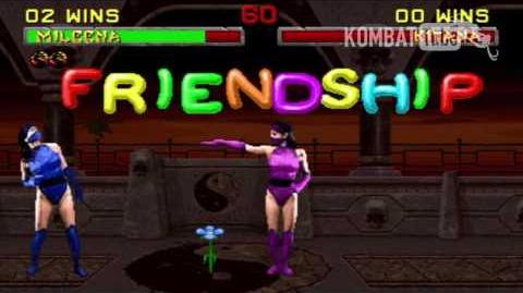 Mortal Kombat II - Mileena fatality 2 on Make a GIF