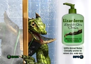 Reptile's Lizarderm commercial.