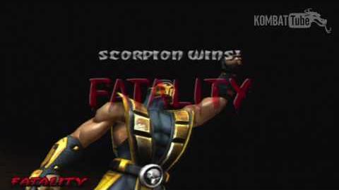 MK-D Scorpion "Spear Kombo" Fatality