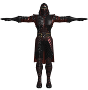 Ermac's Alternate Costume 3D Model in MK 2011