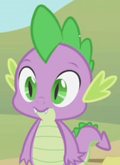 My Little Pony Brazil - Nome: Spike Sobre: É um dragão roxo e