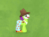 Sprightly Rodeo Clown